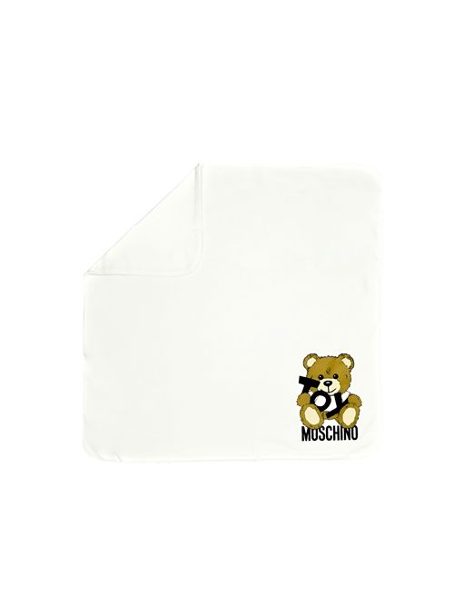 Coperta, neonato, logata. MOSCHINO | MNB00F LCA1910101